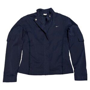 Nike Swoosh Windbreaker Lightweight Womens Designer Outdoor Jacket Womens Small